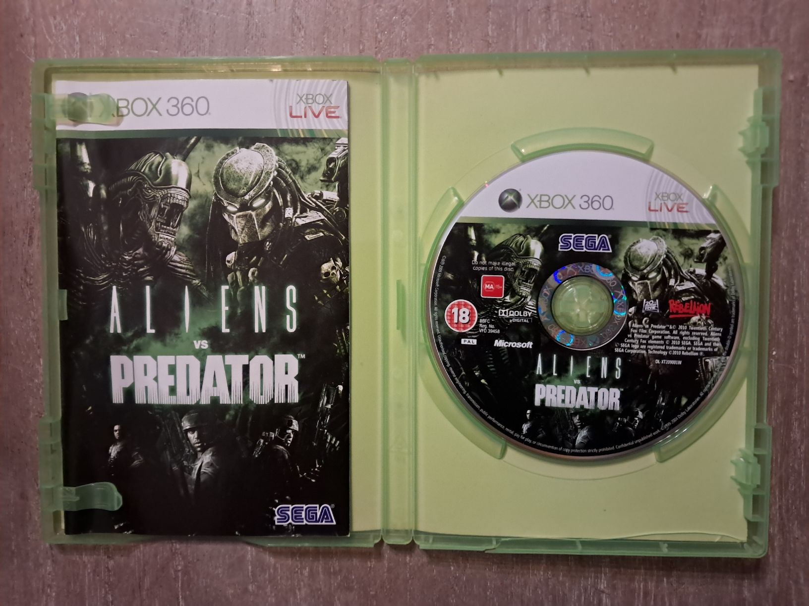 Microsoft Giochi: Alien vs. Predator - XBox 360 - Uncut – Usato da Eschlikon TG venduto da Rare_Ware 2