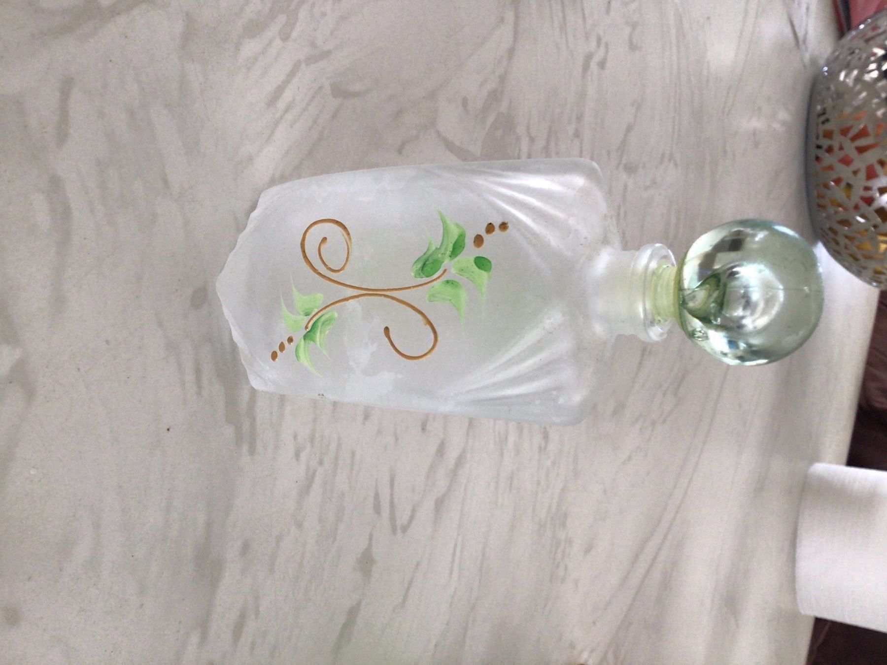 Flaconi: Parfumflacon Glas handbemalt – Usato da Rickenbach SZ venduto da Montagmorgen12