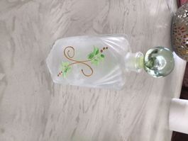 Parfumflacon Glas handbemalt