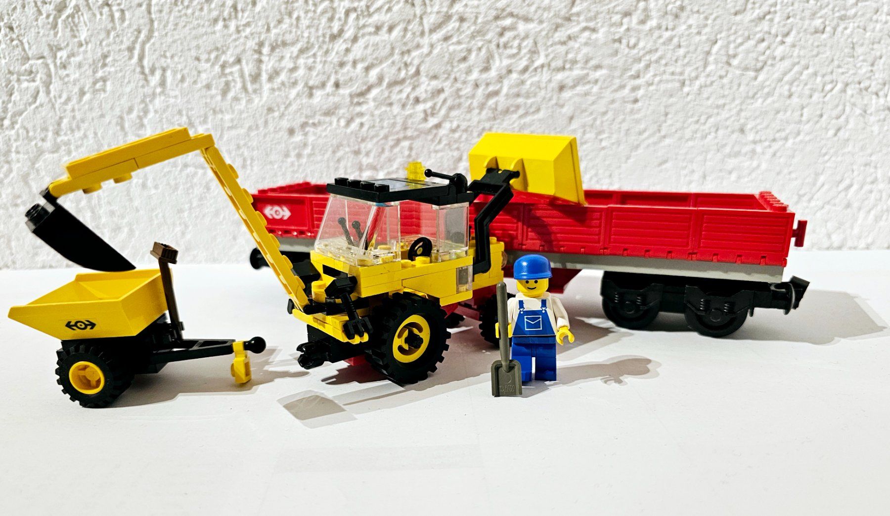 Lego Baukästen: LEGO EISENBAHN 4543 RAILROAD TRACTOR FLATBED – Gebraucht aus Turbenthal von Ddanuh 2