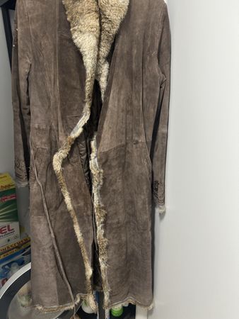 Manteau cuir