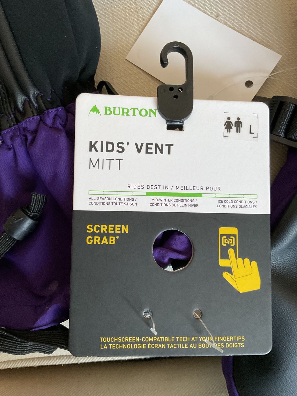 Burton Kinderhandschuhe: Burton Kids’ Vent Mitten Skihandschuhe Snowboardhandschuhe – Neu und originalverpackt aus Zufikon von mjohannah 2