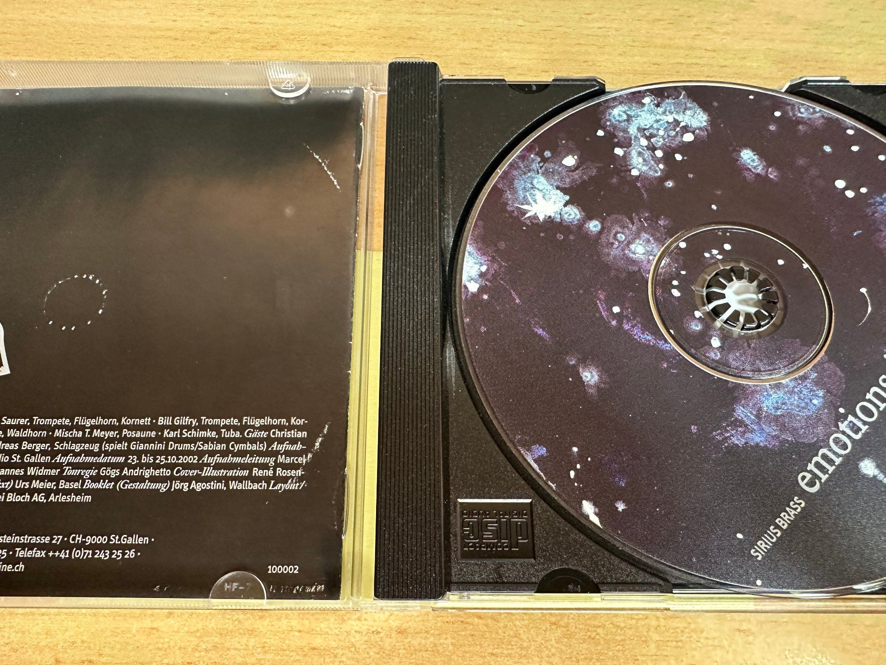 CD: B7 Sirius Brass - Emotions in Heaven – Usato da Rikon im Tösstal venduto da Alpenmutz 2