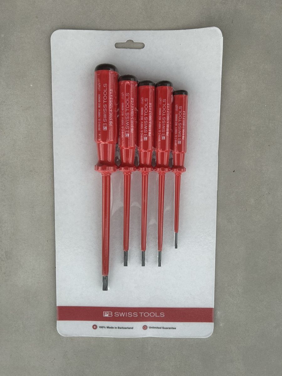 PB Swiss Tools Tutti gli attrezzi: Schlitz Schraubenzieher Set von Swiss Tools – Nuovo e nell'imballaggio originale da Uster venduto da xBeccax