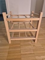 IKEA HUTTEN Weinregal Holz hell