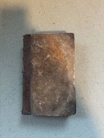 Antikes Buch von 1791 – Institutiones Juris Canonici – Domen
