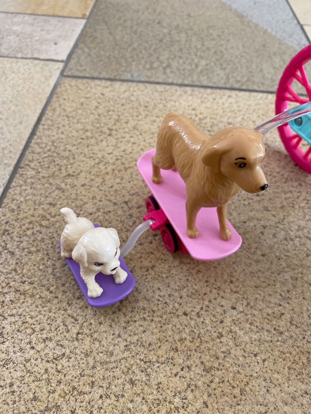 Puppen: Barbie mit Velo & Hunde – Gebraucht aus Grenchen von codo05 2