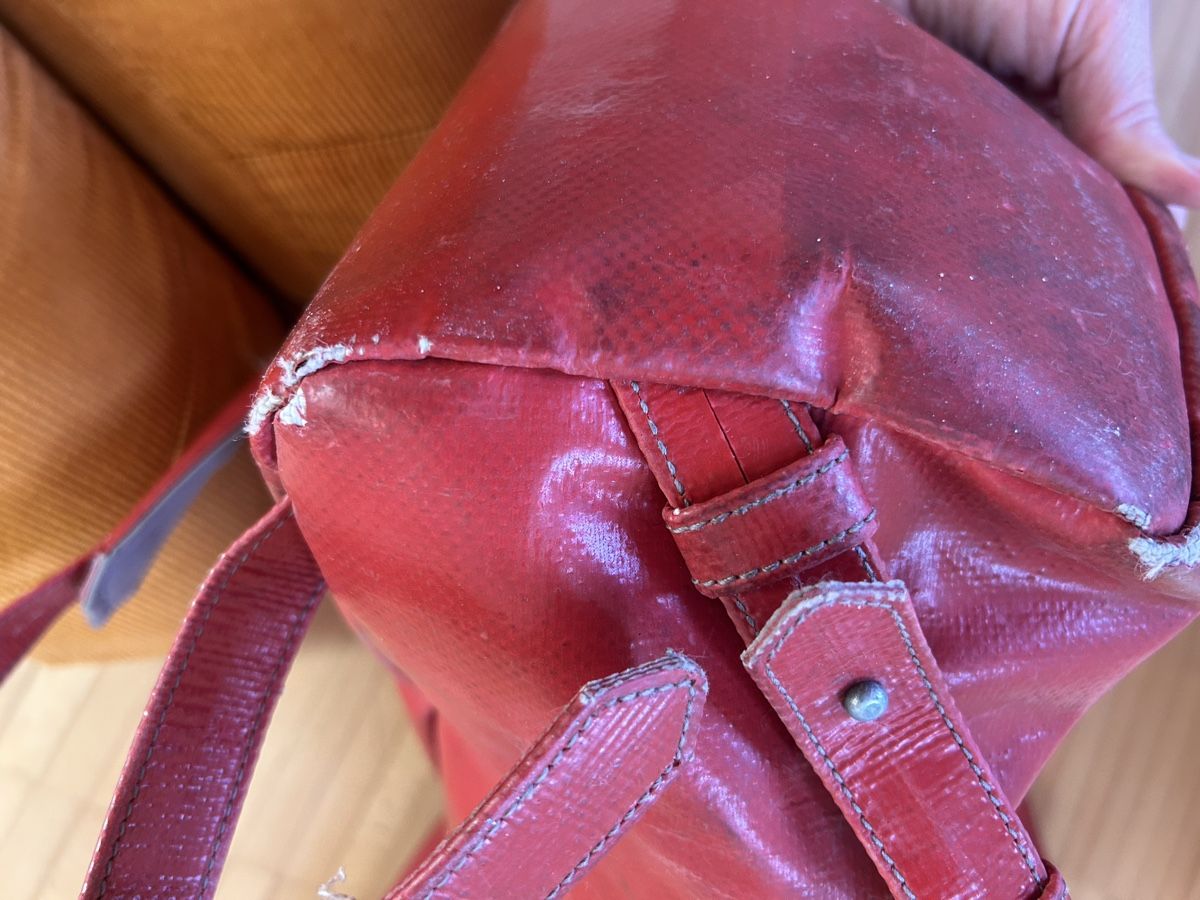 Freitag Rucksäcke: Freitag Rucksack, Korallenrot – Gebraucht aus Winterthur von edel-wyss 5