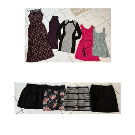 Kleider und Röcke Paket xs