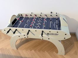 Tischfussball Stats Holzoptik gebraucht mit Mängeln