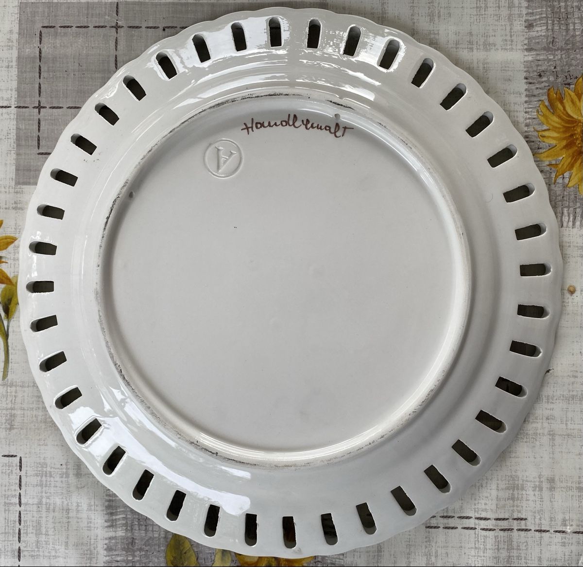 Tutte le decorazioni: Zierteller Keramik handbemalt – Nuovo (secondo la descrizione) da Allschwil venduto da Deal_Tiger99 2