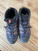 Wanderschuhe/Trekking Salomon 35 Waterproof blau/ro