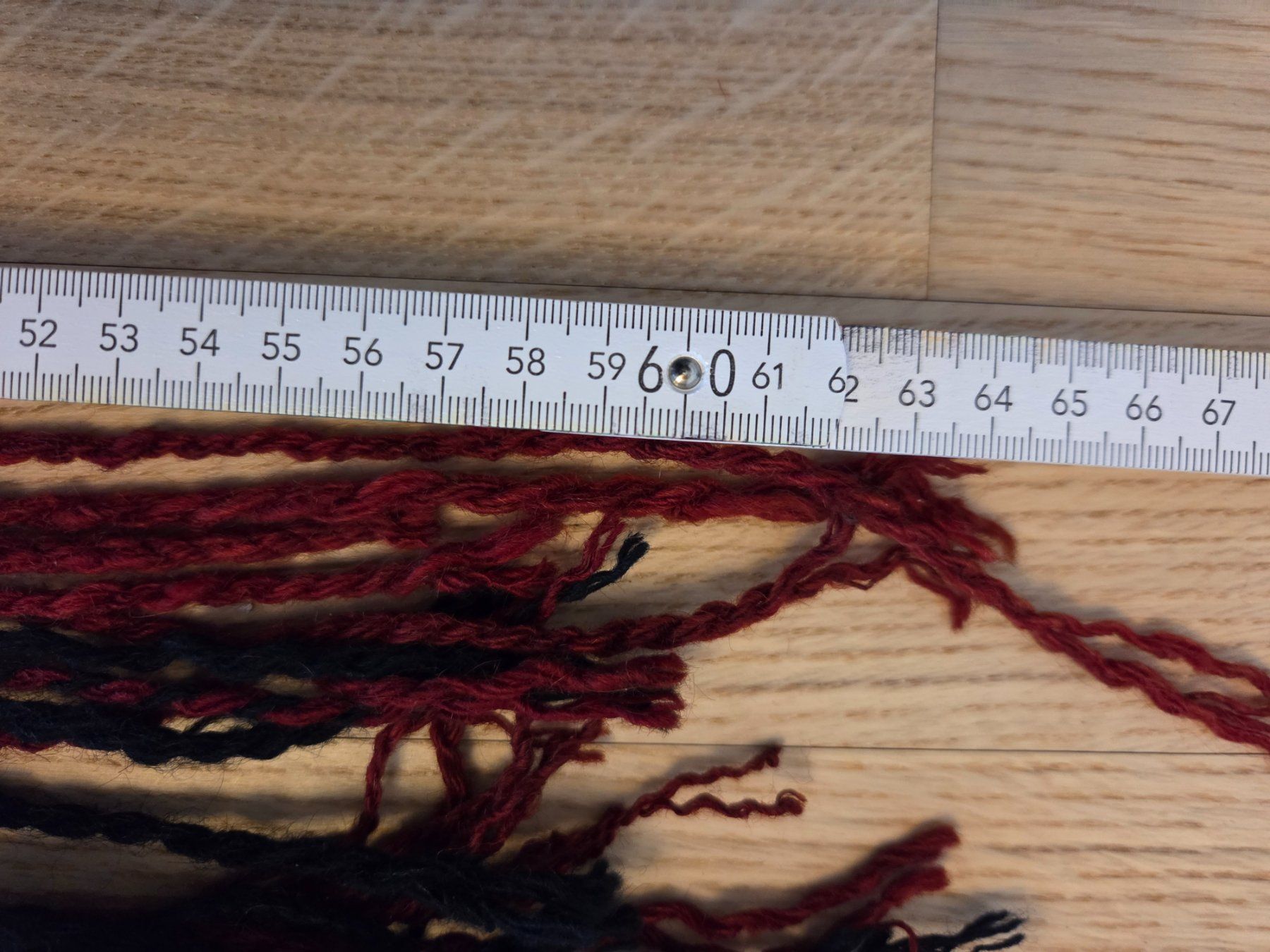 Tappeti: Wand-Orientteppich, Rot, mit Fransen mit Zertifikat SOV – Usato da Münchenbuchsee venduto da mon_9lgh 4