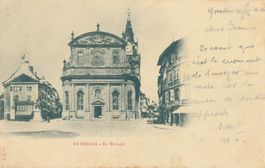 Yverdon - le Temple + 1900