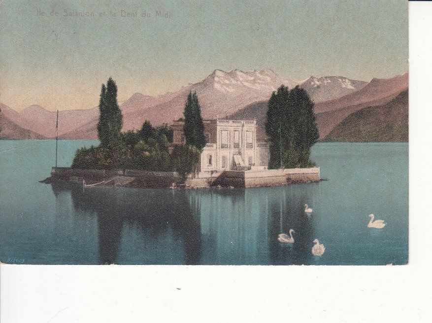 Ansichtskarten: Ile de Salanion 1915 – Gebraucht aus Bürglen TG von StampGraf