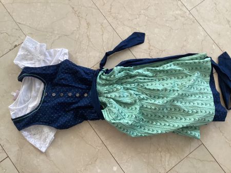 Girls Dirndl Inkl Bluse