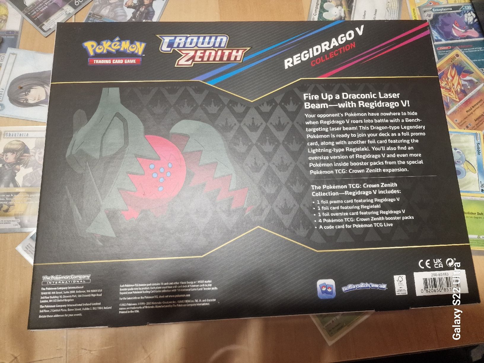 Pokémon Sammelbilder & Trading cards: Pokémon Regidrago V Crown Zenith ENG scellé – Neu und originalverpackt aus Bulle von ned_msw7 1