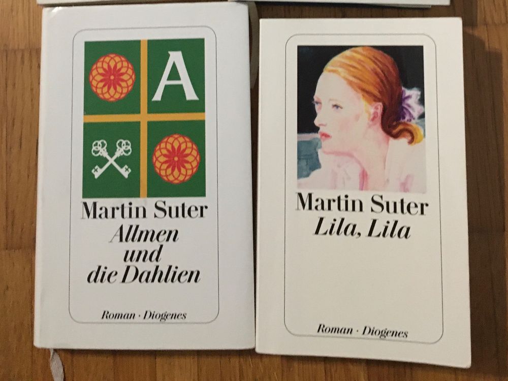 Martin Suter “Lila, Lila” & “Allmen und die Dahlien” Kaufen auf Ricardo