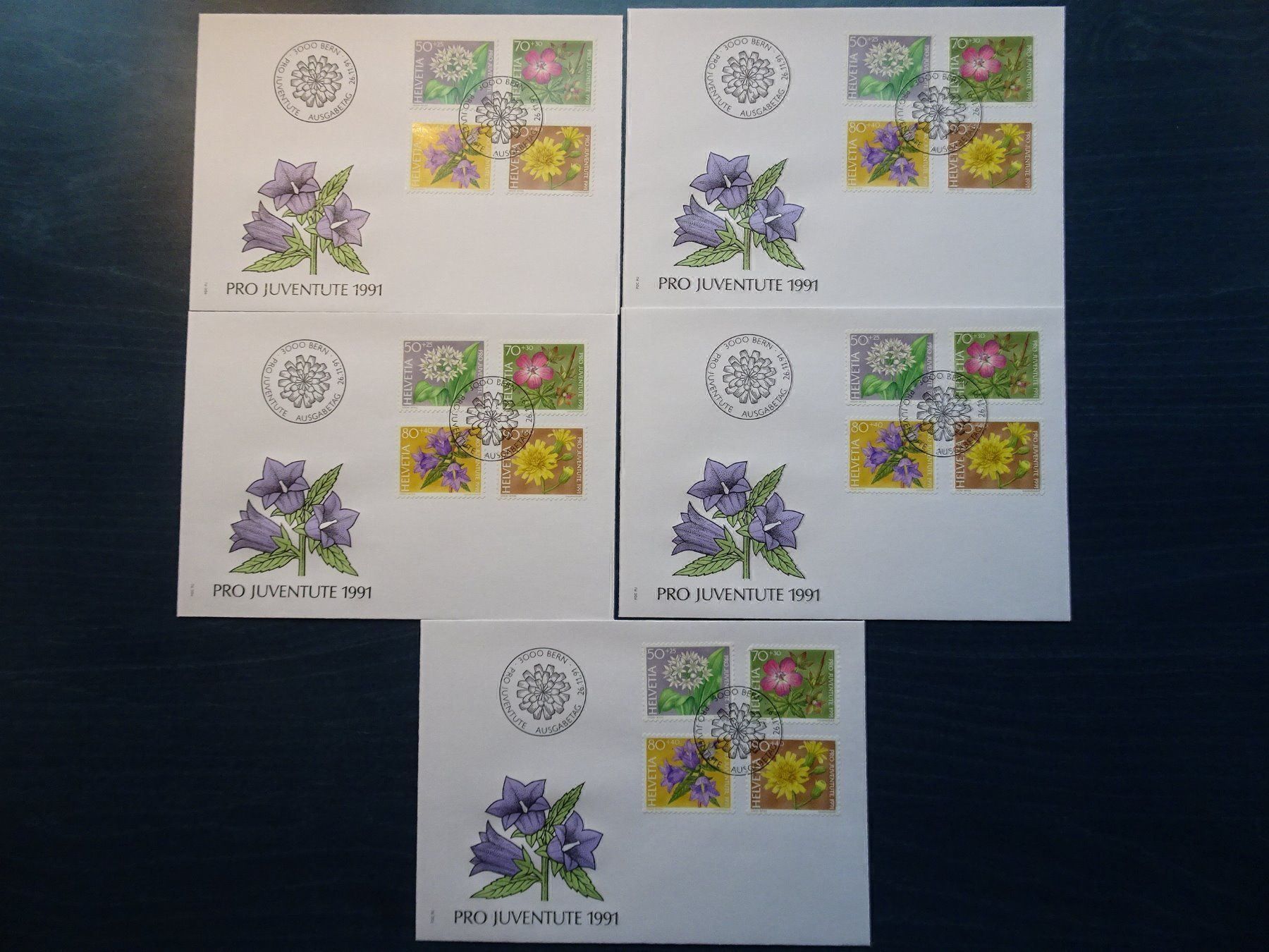Alle Briefmarken: PJ 1991 – Neu (gemäss Beschreibung) aus Aadorf von Chnorli-Furz