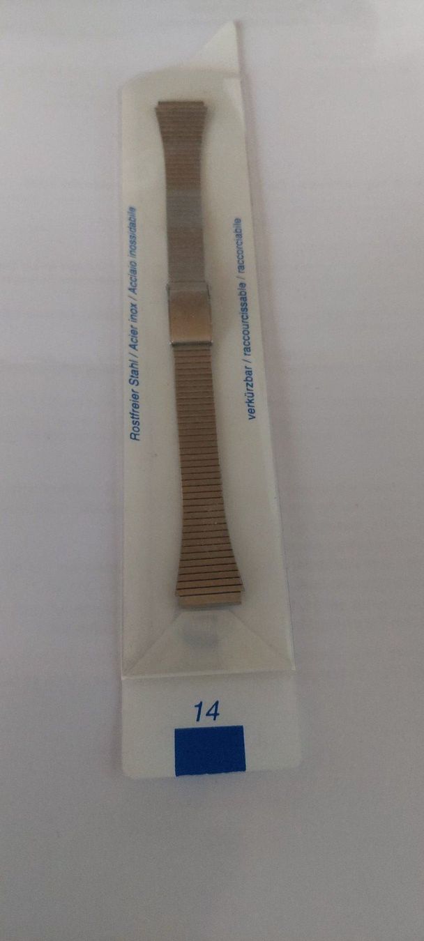 Bracciali & Braccialetti: Uhrenband Rostfreier Stahl – Nuovo (secondo la descrizione) da Rotkreuz venduto da Dabmu