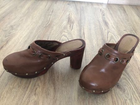Zoggeli / Clogs Damen Grösse 38 braun Leder