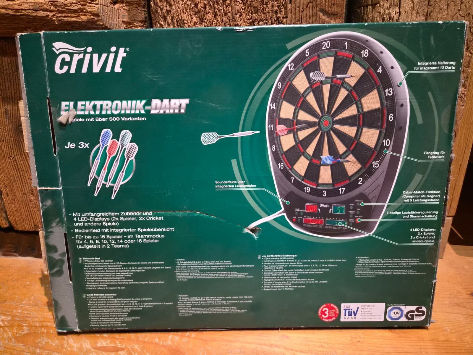 Freccette: Elektronische Dartscheibe von Crivit – Usato da Flums venduto da san_7xsf 2