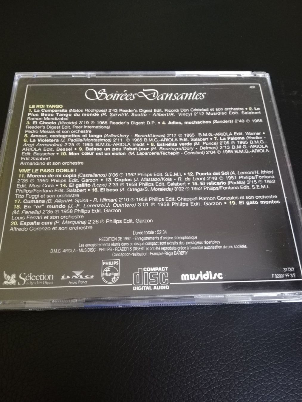 CD: Soirées Dansantes 4CD – Usato da Bionnens venduto da Meg011 2