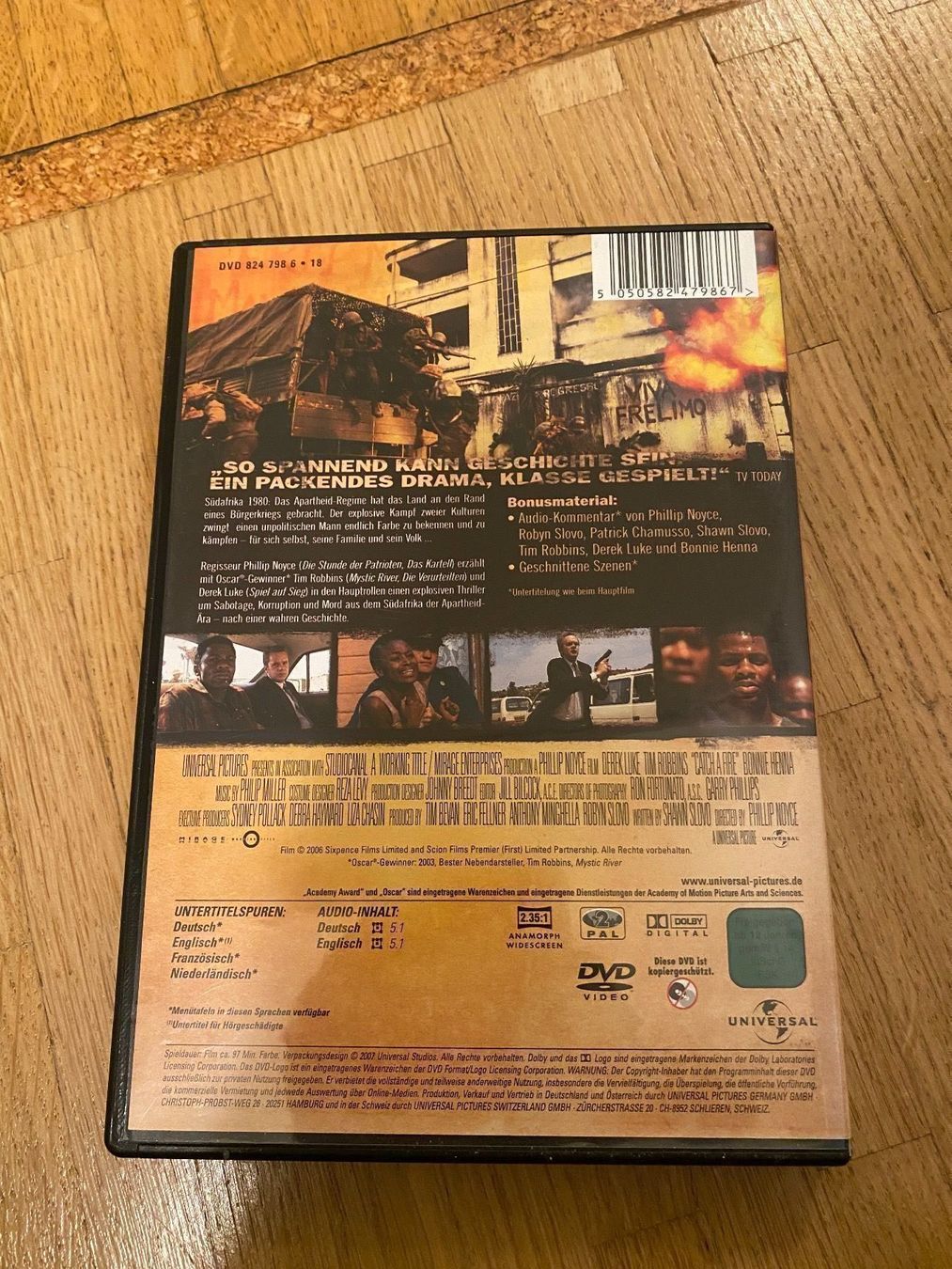 Tutti i DVDs: Verkaufe DVD Catch a fire – Nuovo (secondo la descrizione) da Zürich venduto da Gobble 1