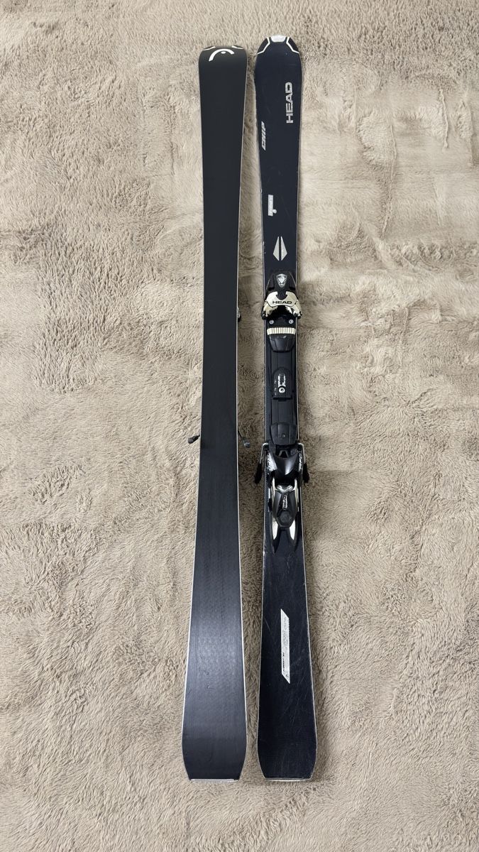 Head Skis: Head Chip Carving Ski mit Bindung schwarz gebraucht – D'occasion à Dietlikon par kickboxer_999 9