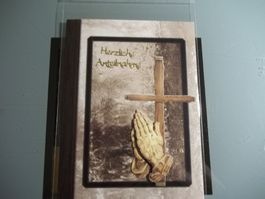 Trauerkarte Handgemacht