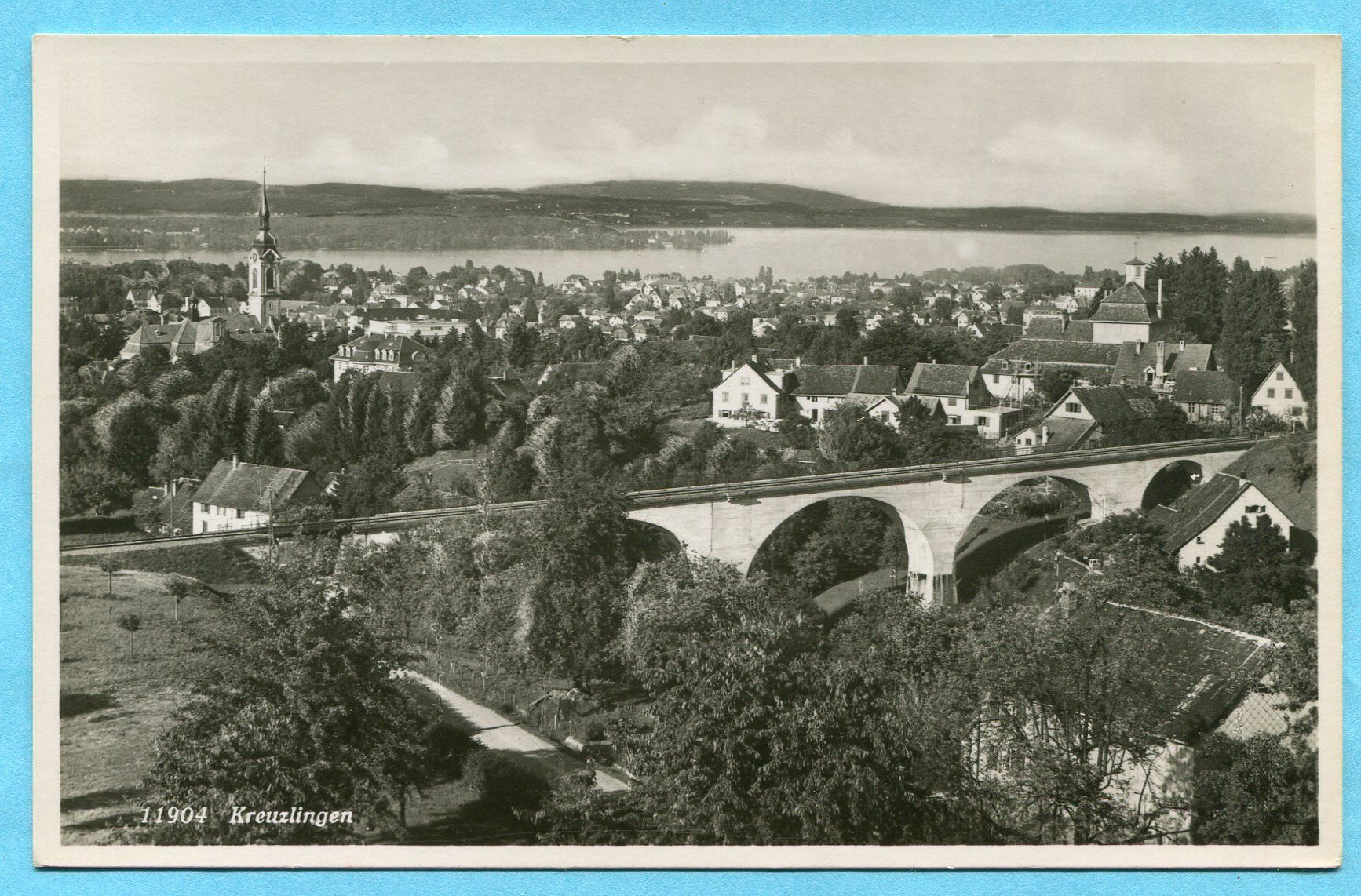 Ansichtskarten: Kreuzlingen 1938 – Gebraucht aus Opfikon von Prophila