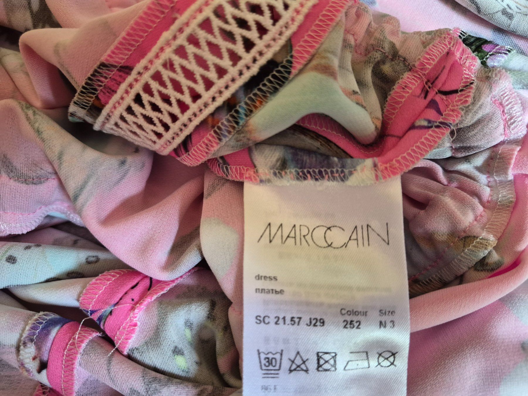 Marc Cain Vestiti: Marc Cain Sommerkleid Gr.N3/Gr.38 – Usato da Winterthur venduto da Wohnhaus 6