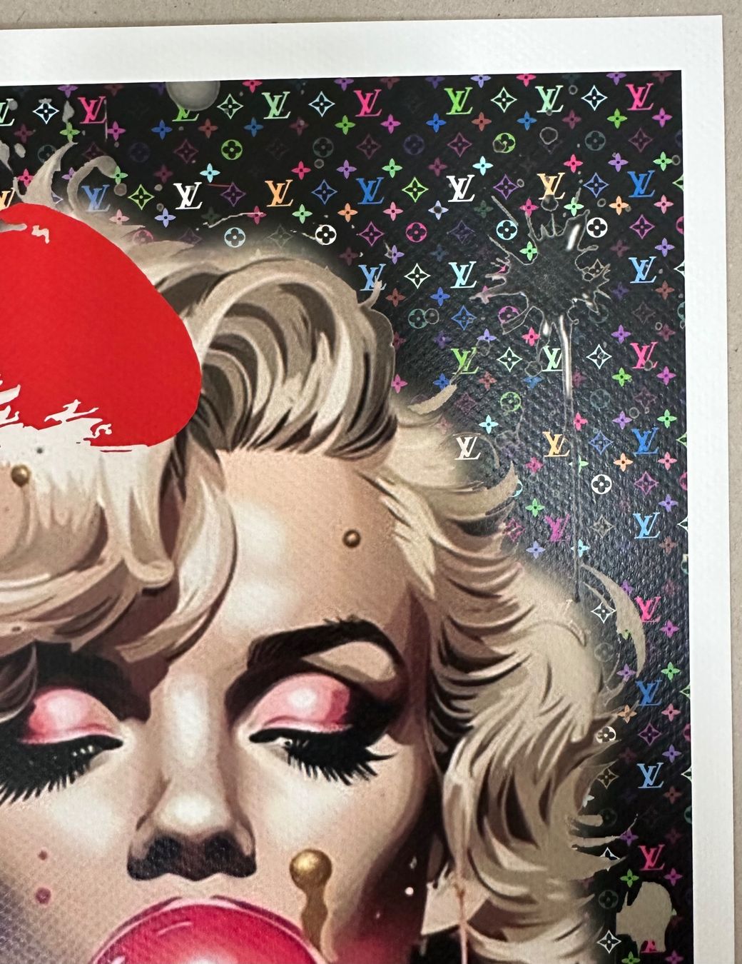 Dipinti: Death: Hot Vuitton Bubble Monroe, POP Art, signiert – Nuovo (secondo la descrizione) da Meilen venduto da Smgdesign 4