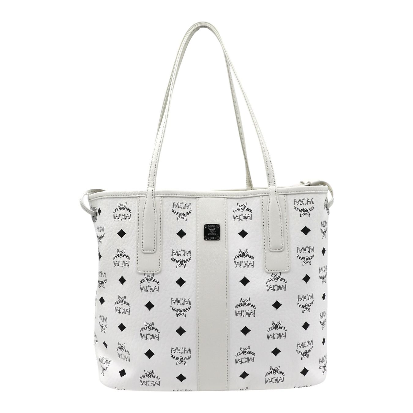 Mcm Borse da donna: MCM Liz Small Wendeshopper weiss – Usato da Binningen venduto da Designerlabels 2