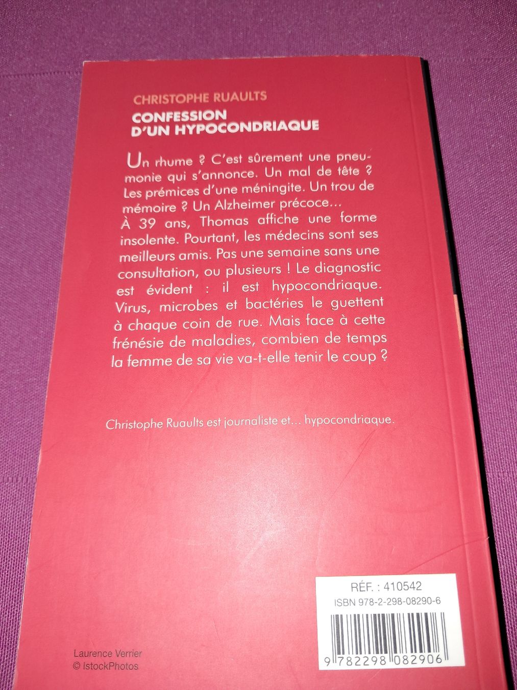 Libri: Christophe ruaults confession d'un hypochondriaque – Usato da Le locle venduto da juliensaran 2