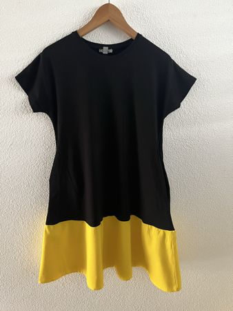 Einmal getragenes COS Baumwolle Kleid
