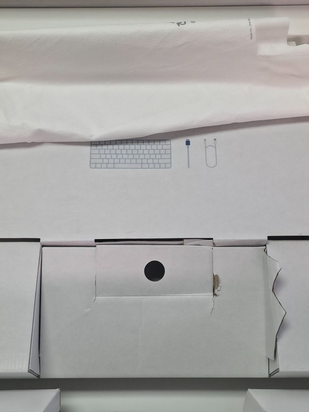Apple PCs: Originale Apple iMac 24" Leerbox Blau (Model A2439) – Gebraucht aus Dietlikon von litisop 4