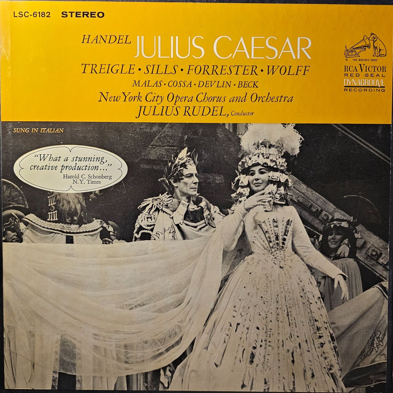 Vinyles: Händel, Treigle, Sills... - Julius Caesar – D'occasion à Wahlen b. Laufen par Cg10
