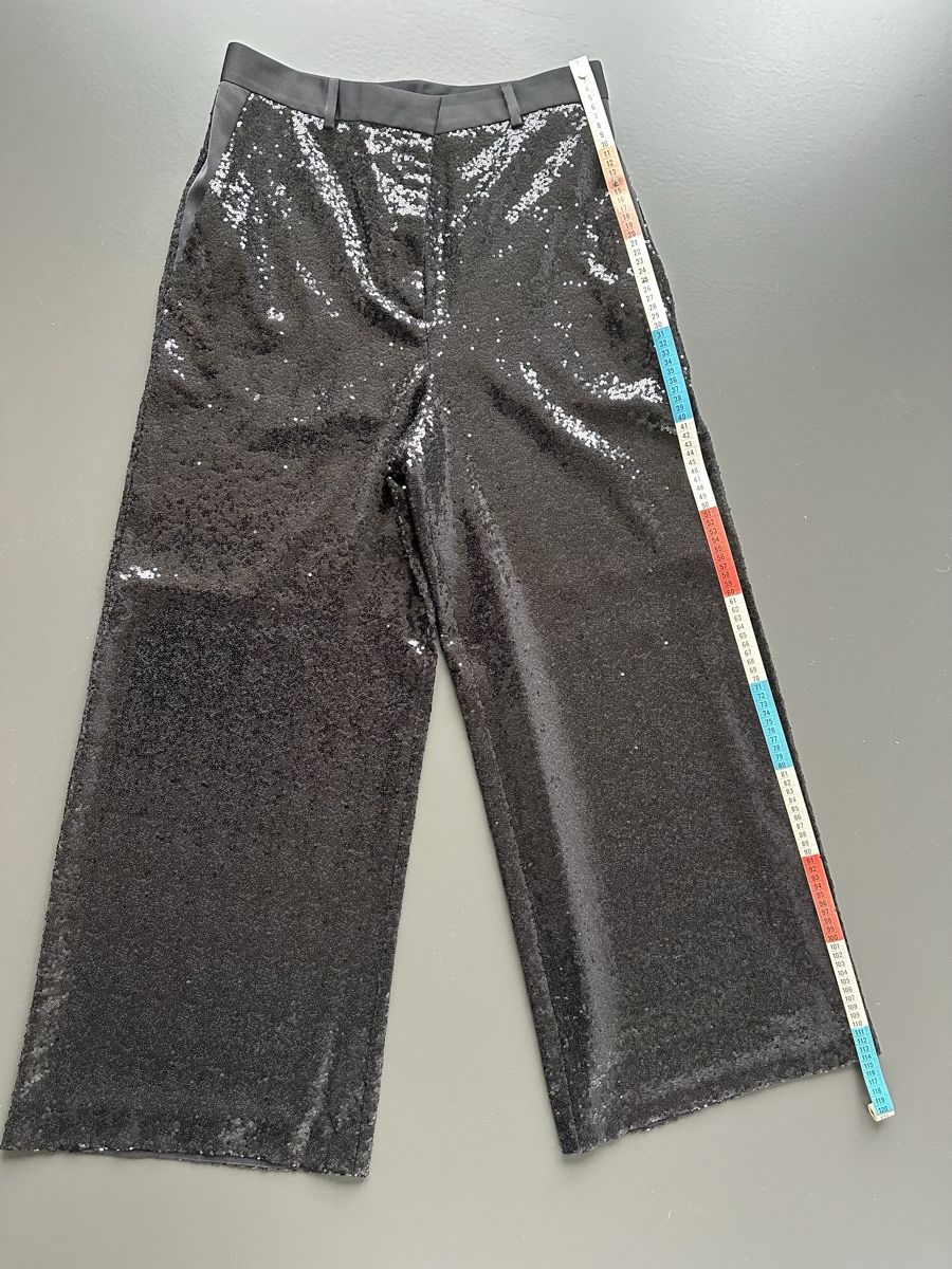 Cos Pantaloni: Pantalon à sequins noir – Nuovo (secondo la descrizione) da Zürich venduto da armande01 4