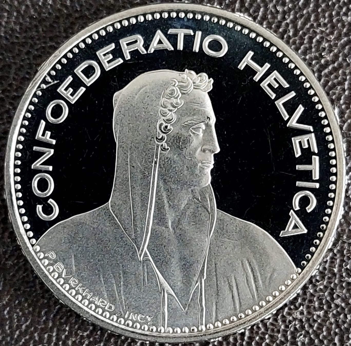 Tutti le monete: 5 Franken 1994 stgl. / aus Münzsatz – Nuovo (secondo la descrizione) da Arch venduto da coinsandmore 1