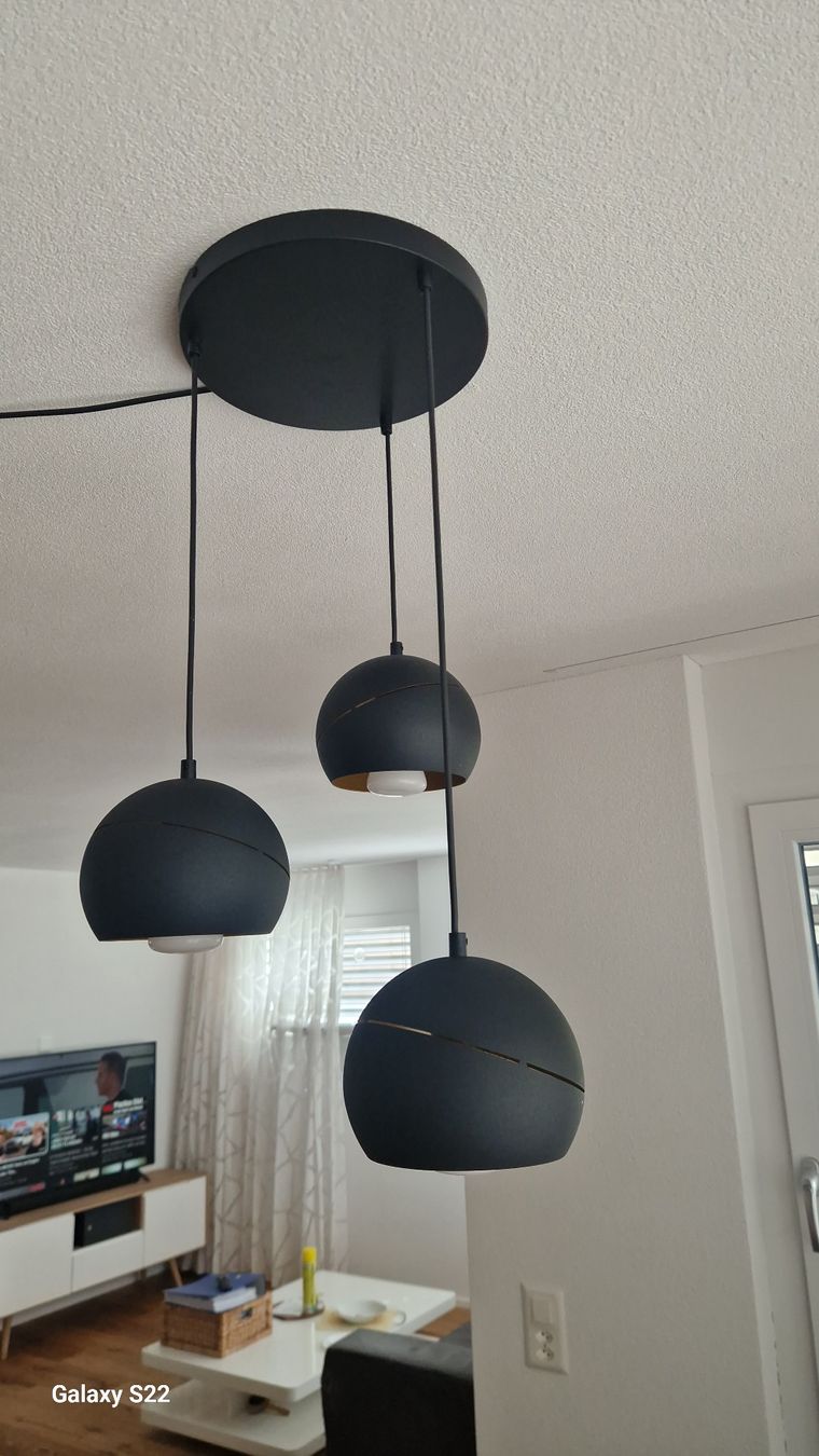 Lampadari & plafoniere: Deckenlampe Yoda schwarz/gold – Usato da Sursee venduto da har_pn5z