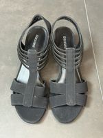 Graceland Sandalen Schwarz Gr. 38 – Bequem & Elegant