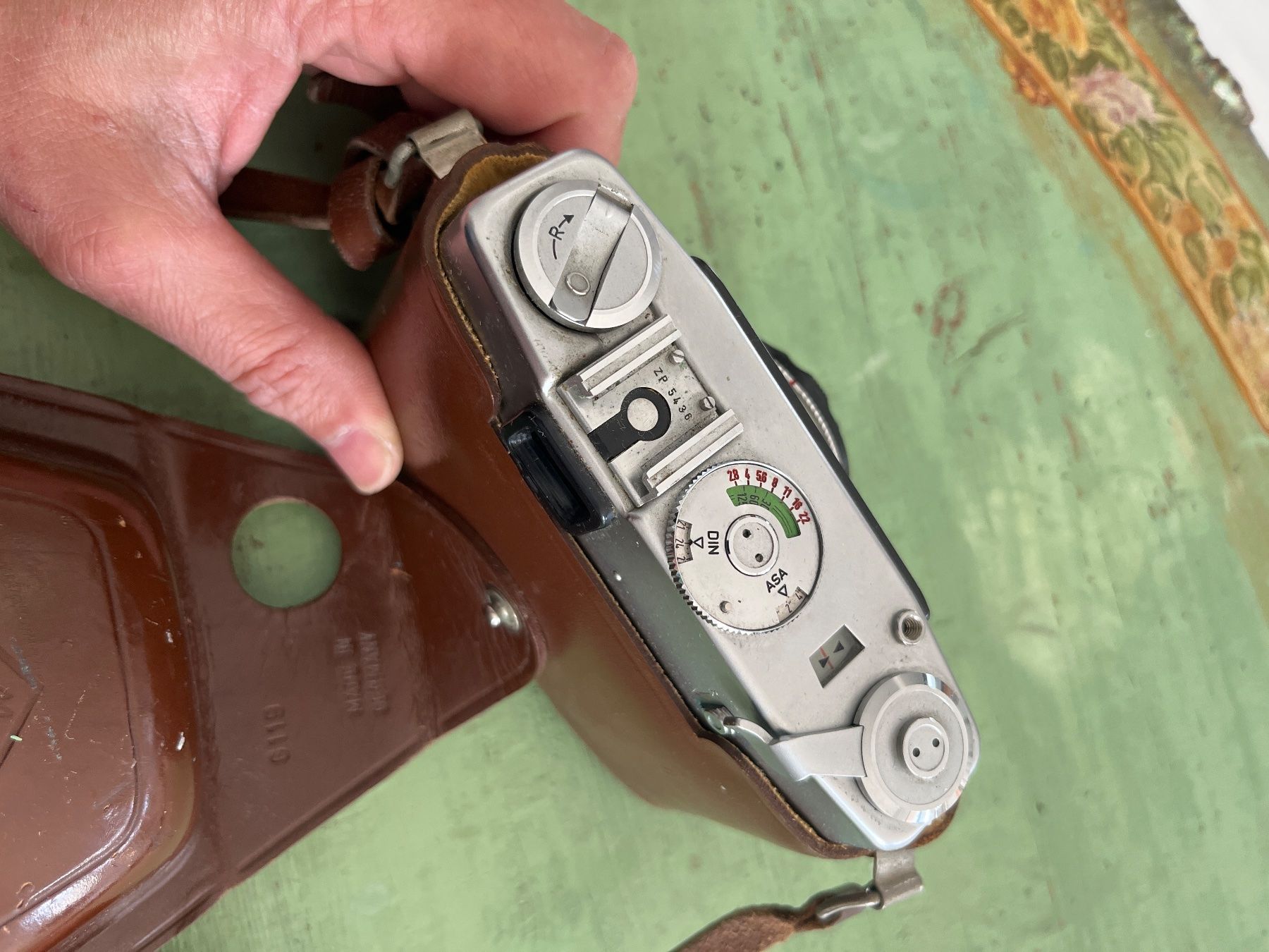 Agfa Fotocamera: AGFA Vintage Kamera mit Ledertasche – Difettoso da Chiasso venduto da AzenYa 2