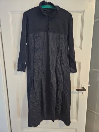 Vestito da sposa nero anni '40/50 tg. S/M