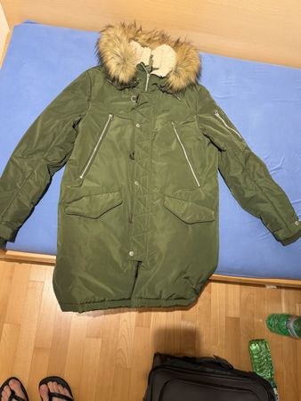 Bershka Green Parka