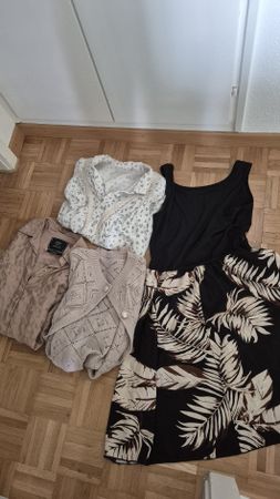 Kleiderpaket Damen Blusen, Jackie und elegantes Kleid S/M