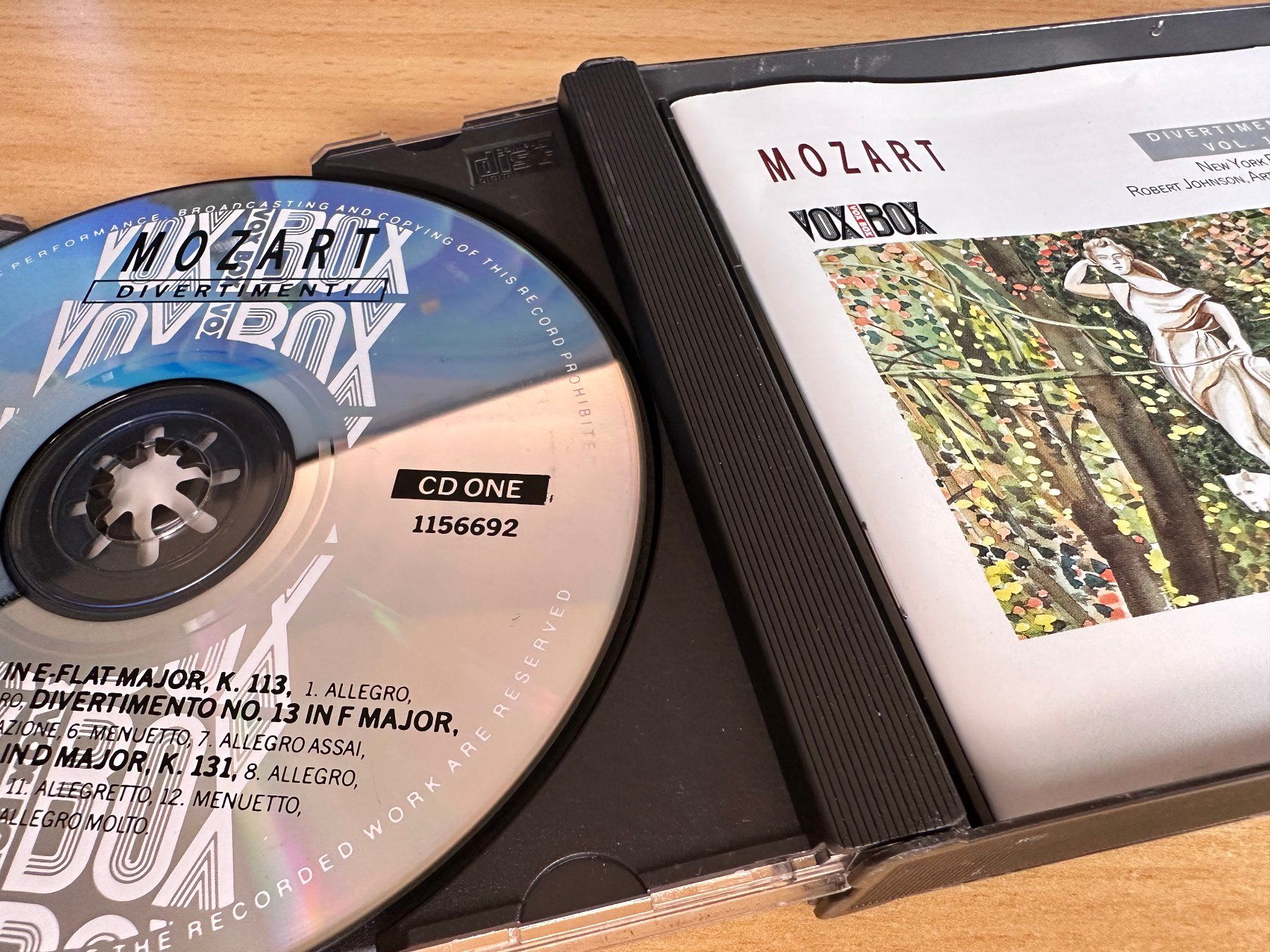 CDs: Mozart - Divertimenti Vol. 1 - 2 CD – Gebraucht aus Rikon im Tösstal von Alpenmutz 2
