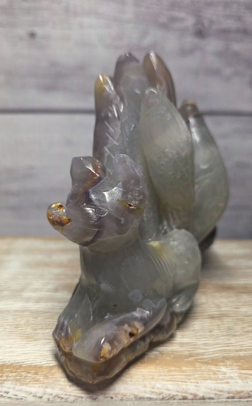 Minerali & Pietre curative: Achat Fuchs 1kg – Nuovo e nell'imballaggio originale da Matzingen venduto da Shay_Crystalz 1