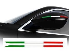 Italia Italien Rückspiegel Schutz Italien 3D Aufkleber NEU