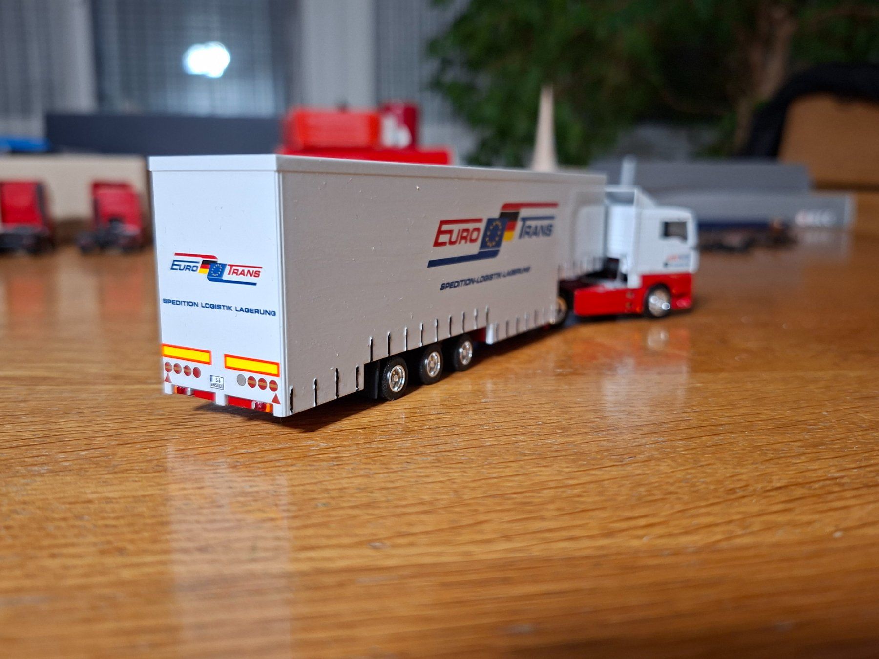 Herpa Kit di modellismo & Modellini statici: MAN Sattelzug 1:87 Herpa – Usato da Vordemwald venduto da TGV9497 5